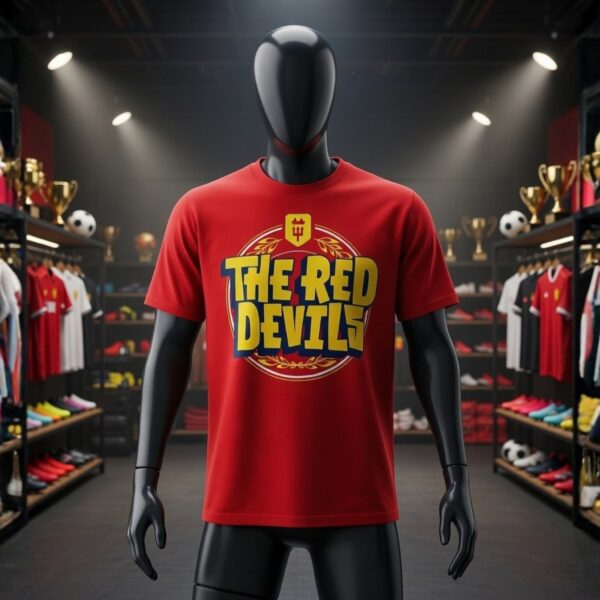Manchester United “The Red Devils” Premium Cotton T-Shirt