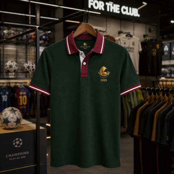 Mohun Bagan Elite Boho (Green) Polo T-Shirt