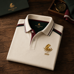 Mohun Bagan Elite Boho (White) Polo T-Shirt